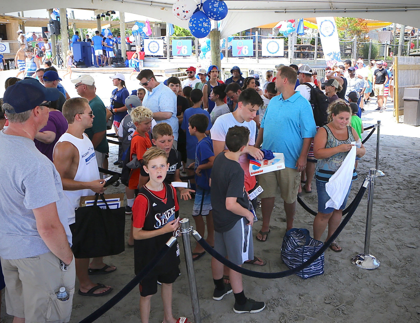 76ers Shore Tour